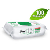Sleepy Easy Clean White Soap Wet Wipes-100