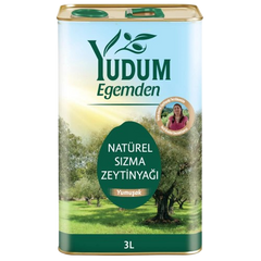YUDUM EGEMDEN EVOO 3 lt Tin (Extra Virgin Olive Oil)
