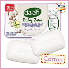 Dalan Baby Zero Organic Aloe Vera Bar Soap (2bars)