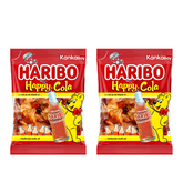 Haribo Happy Cola 2.82 oz (80 g) Pack x 2 pcs- Big Size