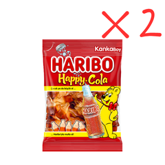 Haribo Happy Cola 2.82 oz (80 g) Pack x 2 pcs- Big Size