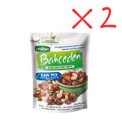 Peyman Bahceden Raw Mix Nuts 5.29 oz (150g) x 2 pcs -High Fiber - Gluten Free