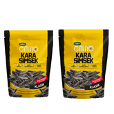 Peyman KARA SIMSEK Citliyo Black Sunflower Seeds Salted 10 oz (284g) x 2 pcs - Double Roasted- Gluten Free