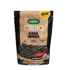Peyman KARA SIMSEK Citliyo Black Sunflower Seeds Unsalted 10 oz (284 g)- no added salt - gluten free