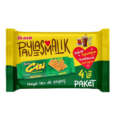 Ulker Cizi Plain Crackers 4 ct x 2.47 oz (70 g)
