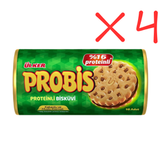 Ulker Probis Sandwich Biscuits 10ct x 0.99 oz (28g) x 4 pcs