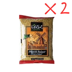 Leziz Pilavlik Bulgur 2lb (0.9kg) Pouch x 2 pcs