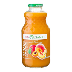 BEN ORGANIC PEACH APPRICOT APPLE JUICE 32 fl. oz. - TULUMBA