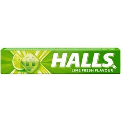 HALLS COUGH DROPS 9pcs || LIME