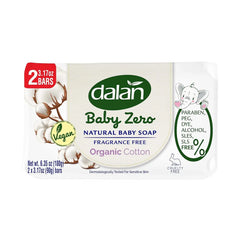 Dalan Baby Zero Organic Aloe Vera Bar Soap (2bars)