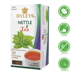 HYLEYS NETTLE TEA 1.32oz X 25pc