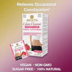 HYLEYS COLON CLEANSE CRANBERRY 1.32oz X 25pc