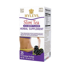 HYLEYS SLIM TEA ACAI BERRY 1.32oz X 25pc