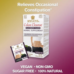 HYLEYS COLON CLEANSE BLACKBERRY 1.32oz - Kosher