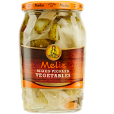 MELIS Mixed Pickled Vegetables Kosher-Gluten Free-Lactose Free-Vegetarian