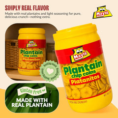 Mayte Plantain Chips Salt in Jars 20 oz (567g)