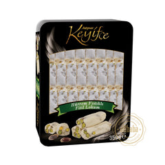 KEYIFCE TURKISH DELIGHT HURREM WITH PISTACHIO - ROLL 350gr - TULUMBA