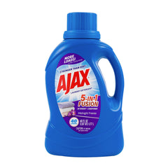AJAX LIQUID LAUNDRY DETERGENT 5 IN 1 FUSION MIDNIGHT FRESSIA 60 OZ