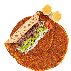 Lahmacun Skinny Crust G. Beef Flatbread Spicy (Hot) – 4 pcs