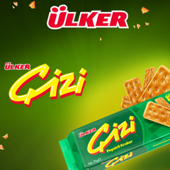 Ulker Cizi Plain Crackers 2.47 oz (70 g)