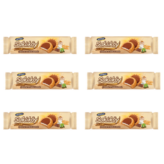 Ulker Saklikoy Milk Chocolate Cream Biscuits 3.53 oz (100 g) x 6 pcs