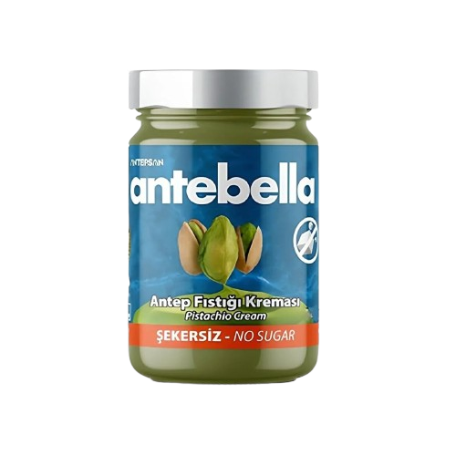 ANTEBELLA SPREADABLE PISTACHIO CREAM WITHOUT SUGAR 200gr - TULUMBA