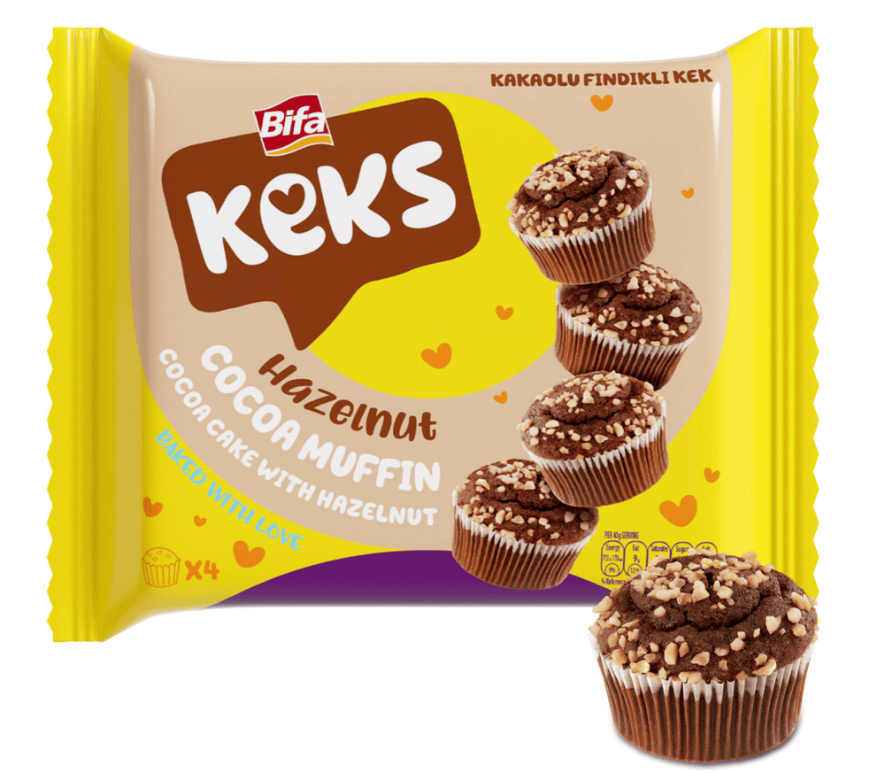 BIFA KEKS COCOA CAKE WITH HAZELNUT 200GR - TULUMBA