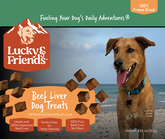 Lucky & Friends Beef Liver Dog Treat