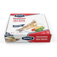 Moda Branzino-Sea Bass, Bulk, Gutted, 10pcs, 5-6