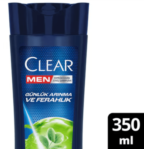 CLEAR MEN SHAMPOO 350 ML (11.8oz - Daily Purification and Refreshment) - TULUMBA
