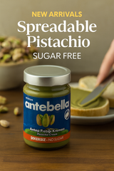 ANTEBELLA SPREADABLE PISTACHIO CREAM WITHOUT SUGAR 200gr