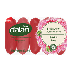DALAN GLYCERINE SOAP|| 70g x 5 || WILD ROSES & ALMOND OIL