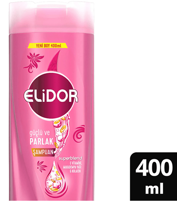 ELIDOR SHAMPOO 400ML 13.5oz - Strong & Shiny - TULUMBA