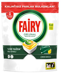 Fairy Original Dishwasher Tablets 60 Capsules