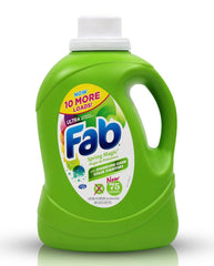 Fab Laundry Detergent - Spring Magic 40 Oz - TULUMBA