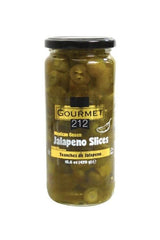 Gourmet212 Mexican Green Jalapeno Slices 1.03lb | Addictively Hot, Crispy Flavour, No Preservatives, Ready to Eat, Kosher Certified (Star - K), Halal Certified - TULUMBA