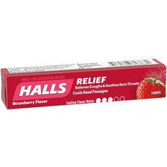 HALLS COUGH DROPS 9PCS || STRAWBERRY - TULUMBA