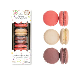 Hazz Macaron Chocolate&Raspberry&Vanilla 87G
