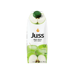 JUSS SOUR APPLE FRUIT DRINK 33.8 OZ (1000ML)  (TETRA PACK)