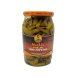 MELIS PICKLED HOT PEPPERS 720 ML (24.3 FL OZ)