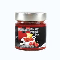 GURME212 CHERRY PEPPER DIP SAUCE 7oz JAR - TULUMBA