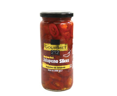 Gourmet212 Red Jalapeno Slice 500cc Jar