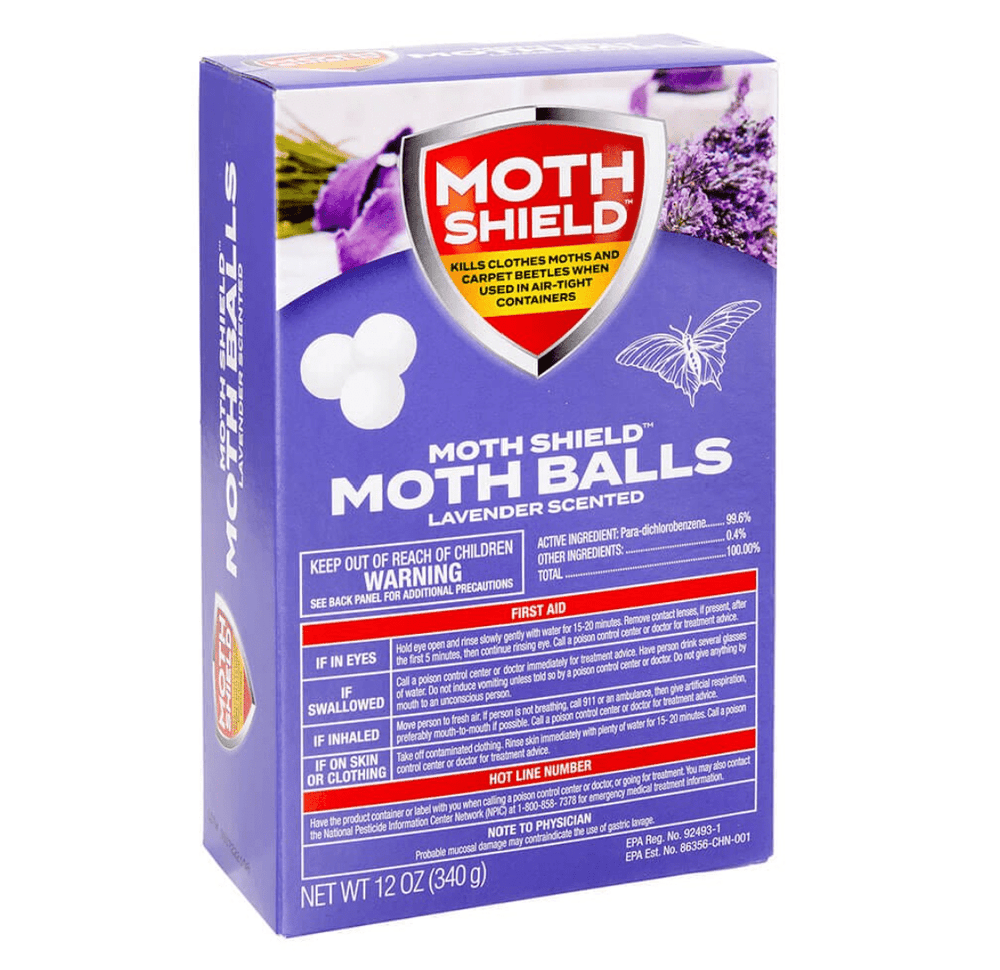 Moth Shield Lavender Moth Balls, 12 oz - TULUMBA