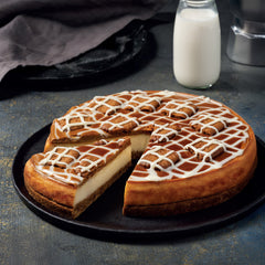 Moda Cheesecake, Lotus, Pre-Sliced (9"), 12pcs x 110g = 2.9lbs (1320g)