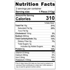 Moda Gozleme Spinach & Cheese, 2pcs, 15.5oz (440g)