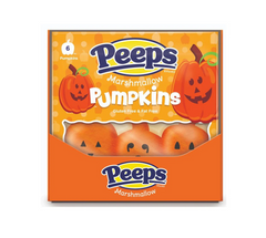 PUMPKIN PEEPS MARSHMALLOW 3ct (3oz)