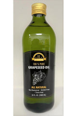 ROSOLINI %100 GRAPESEED OIL || 34 fl oz (1000ml) - TULUMBA