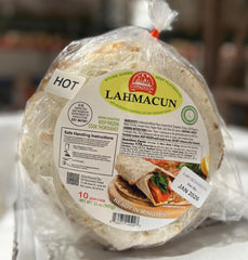 Cappadocia Lahmacun G. Beef Flatbread Spicy (Hot) – 10 pcs - TULUMBA