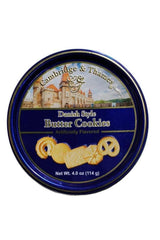 Danish Butter Cookies – 4 oz (114 g) – Small Blue Tin - TULUMBA
