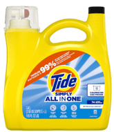 TIDE SIMPLY DETERGENT LIQUID REFRESHING BREEZE W - PUMP 115 OZ - TULUMBA